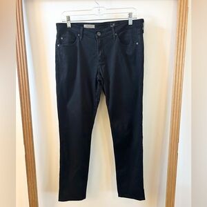 Ag Adriano Goldschmied Stevie Ankle, Slim Straight Pants, Mid-rise - Size 30R